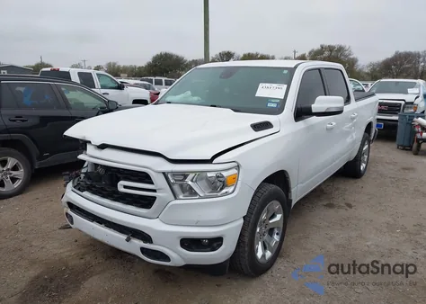 2022 Ram 1500 Lone Star 4X2 5'7 Box z USA, uszkodzony, nr VIN 1C6RREFT3NN113664